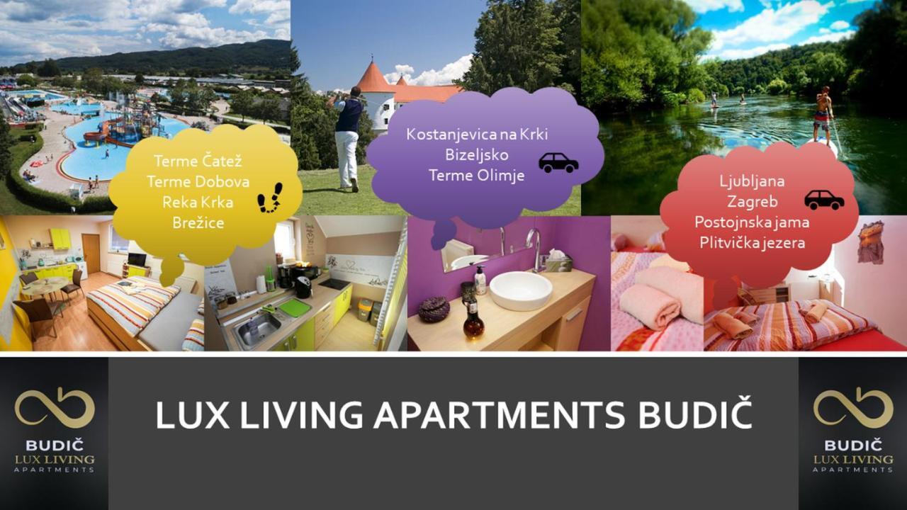 Lux Living Apartments Budic Near Terme Catez Brežice Exterior foto